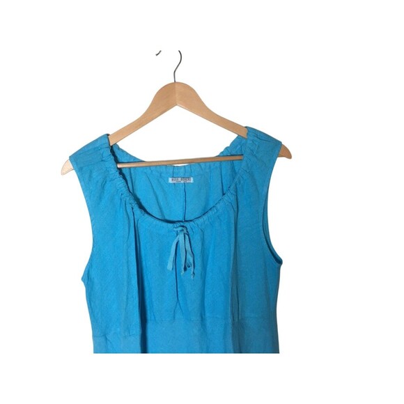 Russ Berens Dress Women's Size XL Blue Knee Length Round Neck Sleeveless - Picture 3 of 7